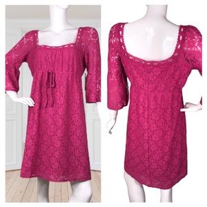 Laundry LG by Shelli Segal Deep Pink Dress-NEW